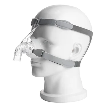 Ventilator nasal mask exhalation point Comfortable breathing Rotating elbow Silicone pad Ventilator mask
Ventilator nasal mask exhalation point Comfortable breathing Rotating elbow Silicone pad Ventilator mask