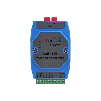 CAN bus optical transceiver, support CANopen DeviceNet protocol, CAN fiber transceiver converter, speed 5 ~ 300Kbps
CAN bus optical transceiver, support CANopen DeviceNet protocol, CAN fiber transceiver converter, speed 5 ~ 300Kbps