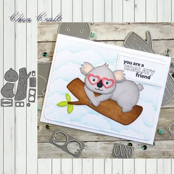 Cute koala metal cutting dies letter frame decoration Scrapbook paper craft knife mould blade punch stencils 2019
Cute koala metal cutting dies letter frame decoration Scrapbook paper craft knife mould blade punch stencils 2019