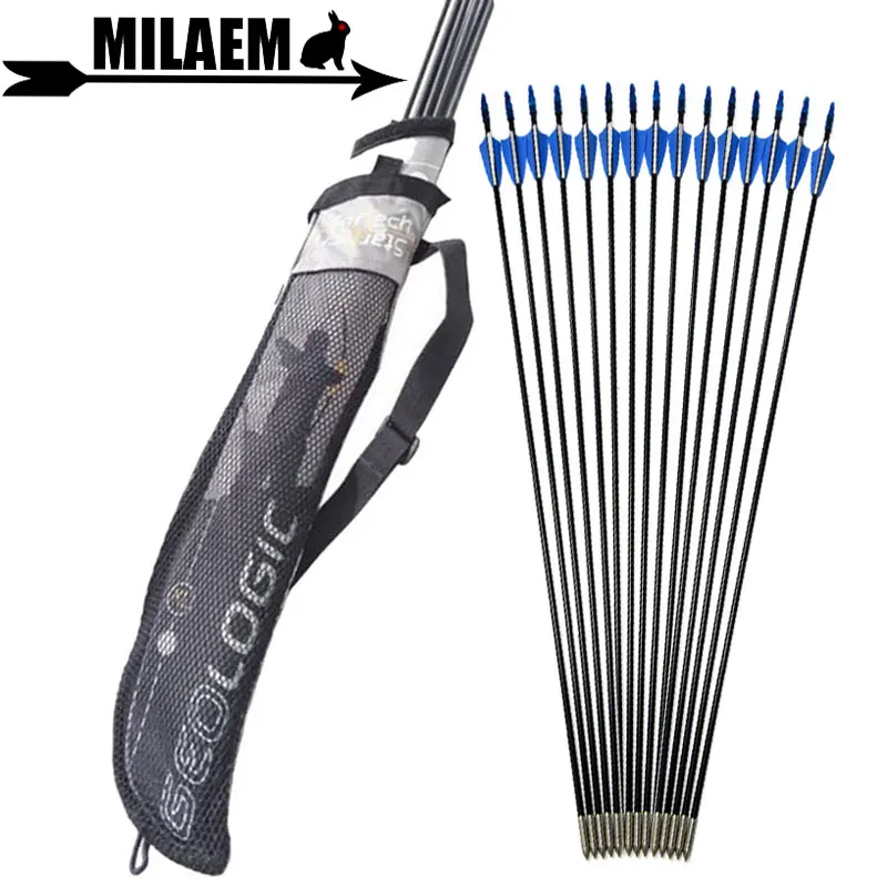 Archery Arrow Quiver And Fiberglass Arrows Arrow Holder Arrow Tube Hunting Shooting Target Practicing Bow And Arrow Accessories
Archery Arrow Quiver And Fiberglass Arrows Arrow Holder Arrow Tube Hunting Shooting Target Practicing Bow And Arrow Accessories