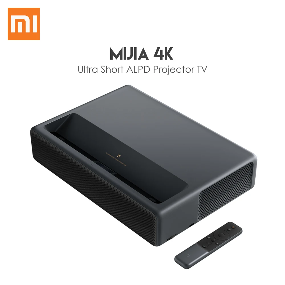 Оригинальный Xiaomi Mijia 4K лазерный проектор ТВ домашний кинотеатр Android 6 0 5000 люмен 1080p