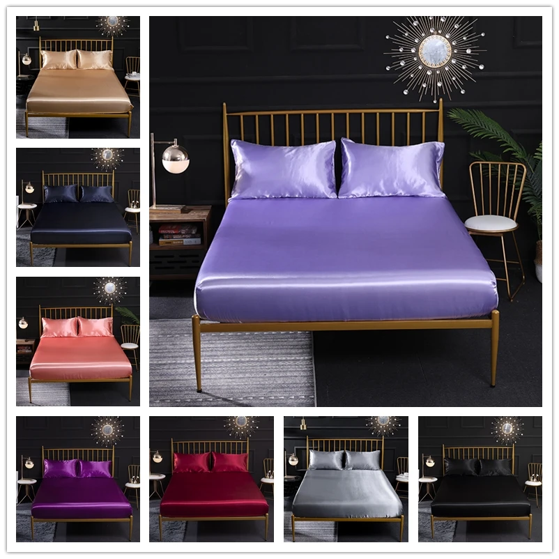 luxury silk like lastic Fitted Sheet 360° bed linen bedding mattress Protector bedspread bed sheet on elastic band bed Cover
luxury silk like lastic Fitted Sheet 360° bed linen bedding mattress Protector bedspread bed sheet on elastic band bed Cover