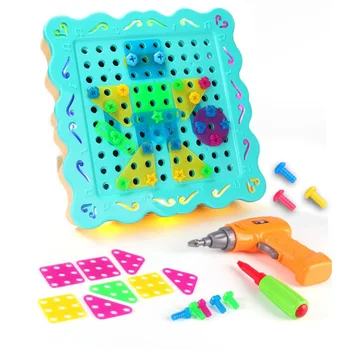 200pcs Nut Removal Home Educational Toy Screws DIY For Children Preschool ABS Funny Electric Drill Set Building Blocks 
200pcs Nut Removal Home Educational Toy Screws DIY For Children Preschool ABS Funny Electric Drill Set Building Blocks