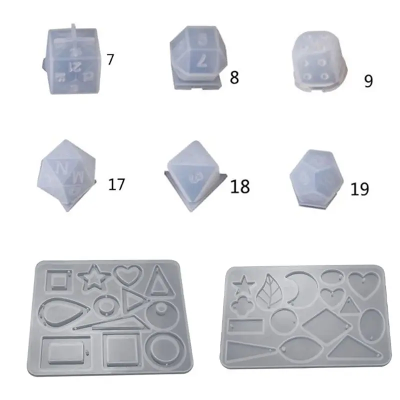 Diy Crystal Epoxy Resin Molds Dice Fillet Earring Pendant Shape Digital Game High Mirror Dice Mold Silicone Mould Making Tools
Diy Crystal Epoxy Resin Molds Dice Fillet Earring Pendant Shape Digital Game High Mirror Dice Mold Silicone Mould Making Tools