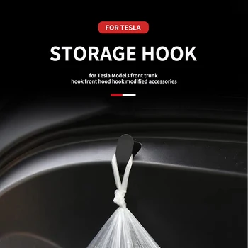 Front trunk hook for Tesla Model 3 series front cover hook modification accessories storage convenient upgrade one pair black
Front trunk hook for Tesla Model 3 series front cover hook modification accessories storage convenient upgrade one pair black
