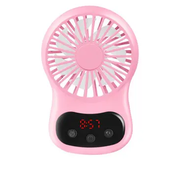 Portable Creative Desktop Fan with Clock USB Rechargeable Handheld Air Cooler 634B
Portable Creative Desktop Fan with Clock USB Rechargeable Handheld Air Cooler 634B