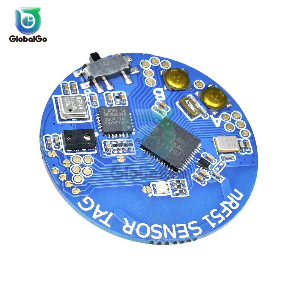 Bluetooth 4.0 NRF51802 SOC Temperature Atmospheric Pressure Acceleration Sensor Module Gyroscope Light Sensor Control Module
Bluetooth 4.0 NRF51802 SOC Temperature Atmospheric Pressure Acceleration Sensor Module Gyroscope Light Sensor Control Module
