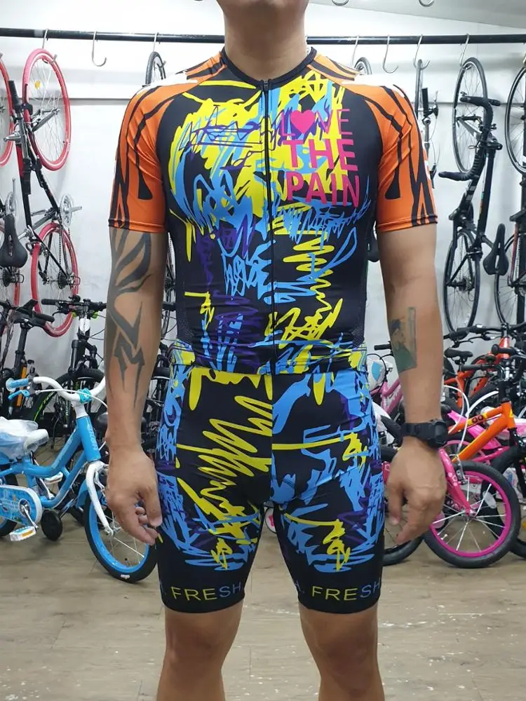 2019 Pro Team Triathlon Suit men's Cycling Skinsuit Summer Jumpsuit One Pieces Ropa ciclismo bicycle set short sleeve bodysuit
2019 Pro Team Triathlon Suit men's Cycling Skinsuit Summer Jumpsuit One Pieces Ropa ciclismo bicycle set short sleeve bodysuit