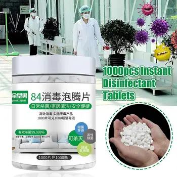 84 Tablet Chlorine Dioxide Effervescent Tablets 1000pcs Disinfection Pool Household Universal 84 Disinfection Tablet Antiseptic
84 Tablet Chlorine Dioxide Effervescent Tablets 1000pcs Disinfection Pool Household Universal 84 Disinfection Tablet Antiseptic