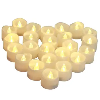 12Pcs Led Electronic Candle Light White Shell Small Oblique Candle Notch Tea Wax Lamp Valentine'S Day Wishing Flameless Lamp
12Pcs Led Electronic Candle Light White Shell Small Oblique Candle Notch Tea Wax Lamp Valentine'S Day Wishing Flameless Lamp