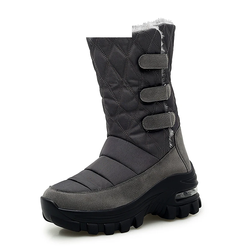 CINESSD Boots Women Keep Warm Plush Female High Quality Cushion Bottom Rubber Snow Boot Mid-Calf Wedge Non-slip Botas Mujer
CINESSD Boots Women Keep Warm Plush Female High Quality Cushion Bottom Rubber Snow Boot Mid-Calf Wedge Non-slip Botas Mujer