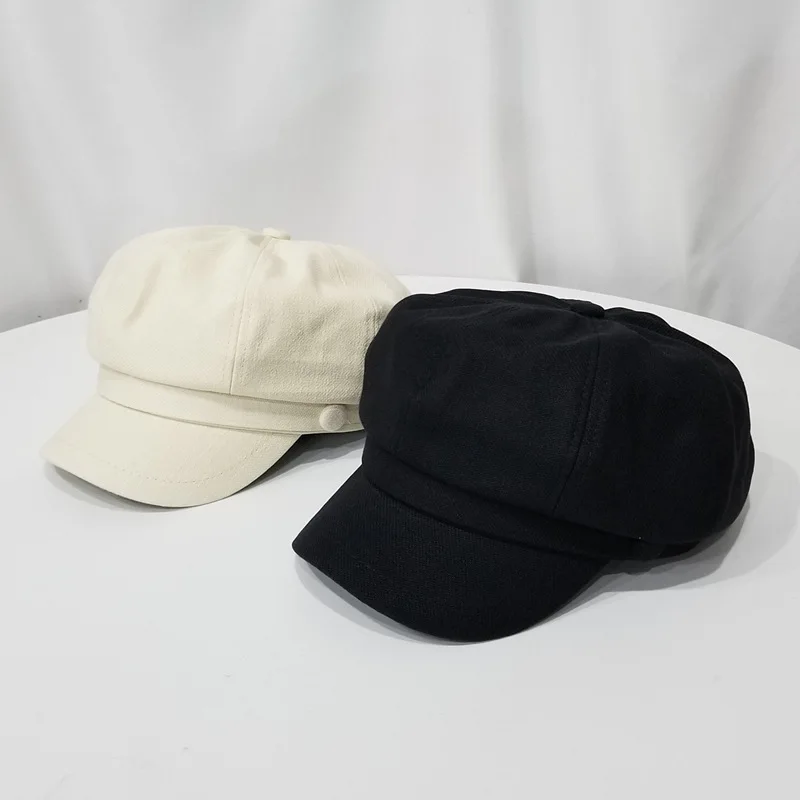 Hat Women's Korean-style Fashion Spring Fashion England Online Celebrity Octagonal Cap Beret Women's Spring And Autumn Thin Summ
Hat Women's Korean-style Fashion Spring Fashion England Online Celebrity Octagonal Cap Beret Women's Spring And Autumn Thin Summ