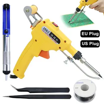 5Pcs 110V/220V 60W Semi-Auto Electric Tin Welding Soldering Iron Repair Tool Set
5Pcs 110V/220V 60W Semi-Auto Electric Tin Welding Soldering Iron Repair Tool Set