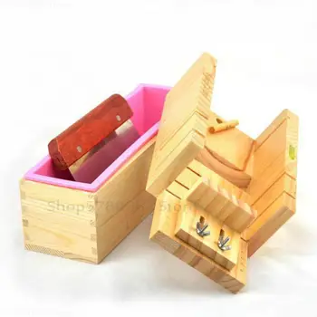 New Silicone Mold Soap Making Tool Set-3 Adjustable Wooden Loaf Cutter Box 1Pieces Stainless Steel Blades for DIY Handmade
New Silicone Mold Soap Making Tool Set-3 Adjustable Wooden Loaf Cutter Box 1Pieces Stainless Steel Blades for DIY Handmade