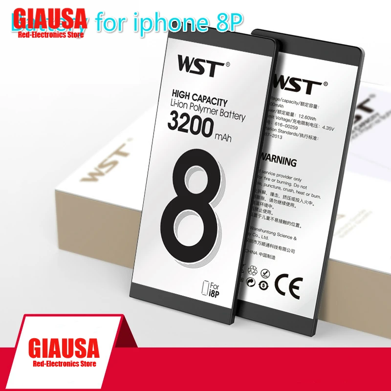For Apple 8P Mobile Phone Battery Customized IPhone 8P Mobile Phone Built-in Battery High Capacity Lithium Battery Suitable
For Apple 8P Mobile Phone Battery Customized IPhone 8P Mobile Phone Built-in Battery High Capacity Lithium Battery Suitable