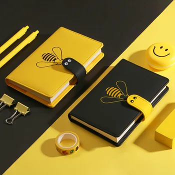 A6 Bullet Journal Bee Notebook Spiral Diary Line Blank Grid Notepad Yellow Agenda Planner Organizer Handbook School Note Book
A6 Bullet Journal Bee Notebook Spiral Diary Line Blank Grid Notepad Yellow Agenda Planner Organizer Handbook School Note Book