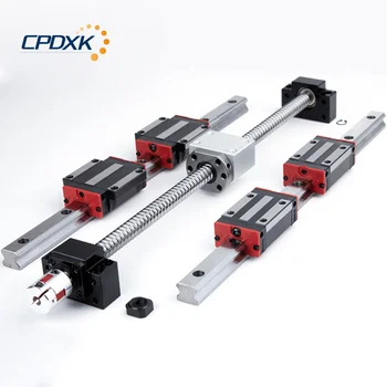 20mm Linear Guide Rails HGR20 + HGH20CA /HGW20CC Linear Block +SFU1605/1610 Ball Screw Set
20mm Linear Guide Rails HGR20 + HGH20CA /HGW20CC Linear Block +SFU1605/1610 Ball Screw Set