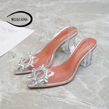WEIQIAONA Sexy High Heels Sandals Shoes Woman Silver Rhinestone Wedding Shoes High Heels Party Shoes
WEIQIAONA Sexy High Heels Sandals Shoes Woman Silver Rhinestone Wedding Shoes High Heels Party Shoes
