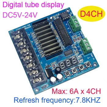 4-channel RGBW DMX512 Control Board DMX Decoder High Frequency 7.8KHZ Digital Display Address Code
4-channel RGBW DMX512 Control Board DMX Decoder High Frequency 7.8KHZ Digital Display Address Code