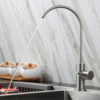 

Kitchen Direct Drinking Water Filter Tap 304 Stainless Steel Ro Faucet Purify System Reverse Osmosis Robinet Cuisine Torneira