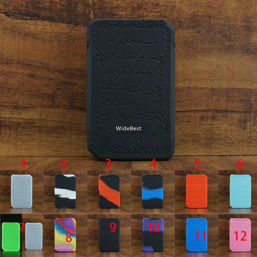 Красочные voopoo перетащите 2 177 Вт силиконовый чехол Защитный щит Обёрточная бумага