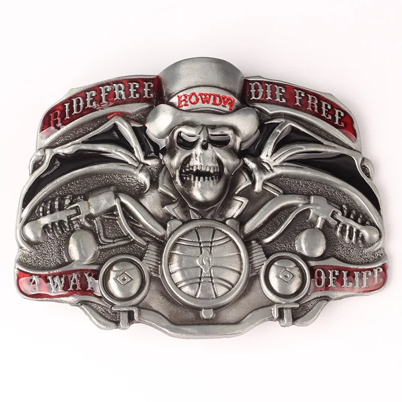Skull skeleton belt buckle Belt DIY accessories Undead Knight buckle Western cowboy style Smooth belt buckle Punk rock style k38
Skull skeleton belt buckle Belt DIY accessories Undead Knight buckle Western cowboy style Smooth belt buckle Punk rock style k38