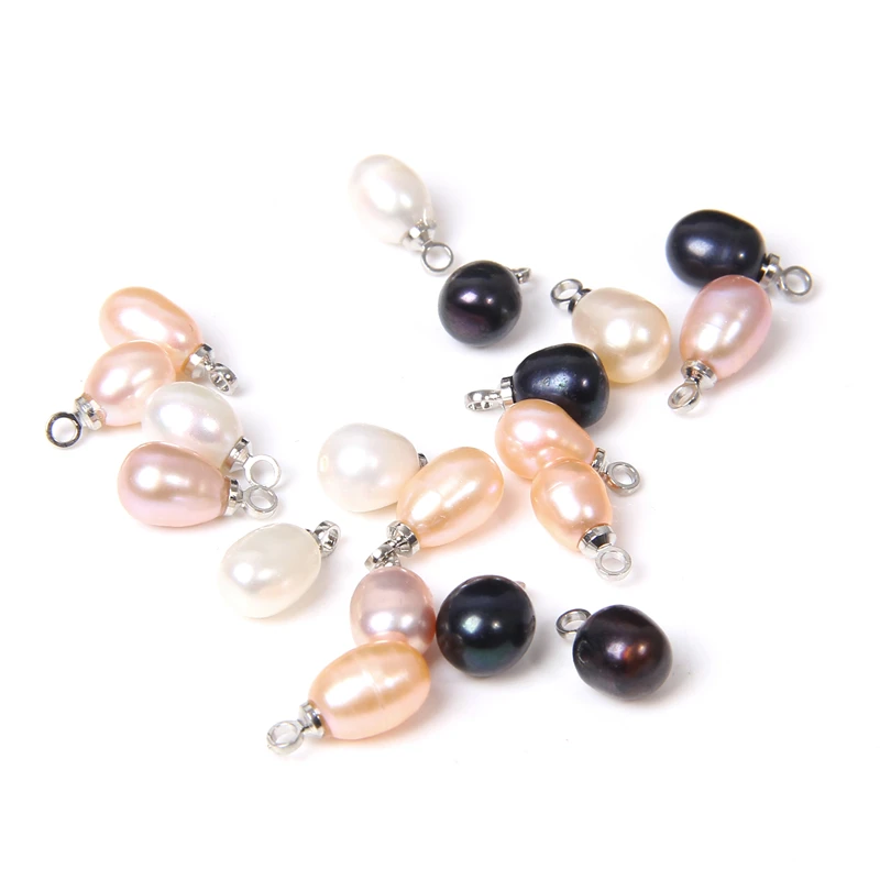 6*7mm 10PCS Oval Pearl Pendants Water Drop Natural Pearl Pendant Charms for Jewelry Making Parts&Accessories DIY Craft Findings
6*7mm 10PCS Oval Pearl Pendants Water Drop Natural Pearl Pendant Charms for Jewelry Making Parts&Accessories DIY Craft Findings