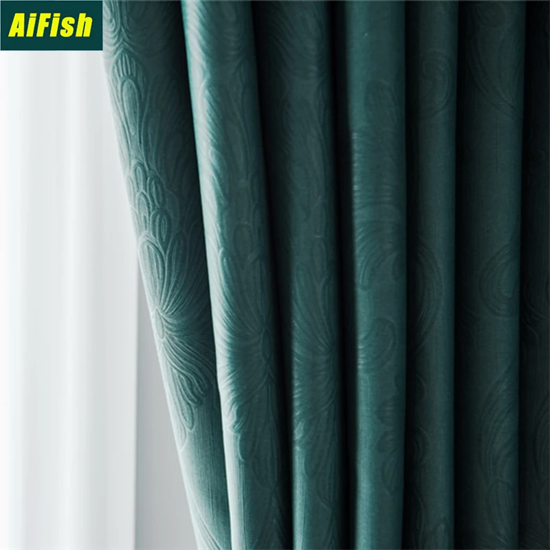 European American Blackout Solid Color Embroidered Curtains High Precision Bedroom Living Room Luxury Curtains Balcony TM089-4
European American Blackout Solid Color Embroidered Curtains High Precision Bedroom Living Room Luxury Curtains Balcony TM089-4