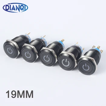 19mm Metal Alumina black press button Led power mark lamp button latching switch self-lock momentary Push ButtonSwitch 19DY.BK
19mm Metal Alumina black press button Led power mark lamp button latching switch self-lock momentary Push ButtonSwitch 19DY.BK