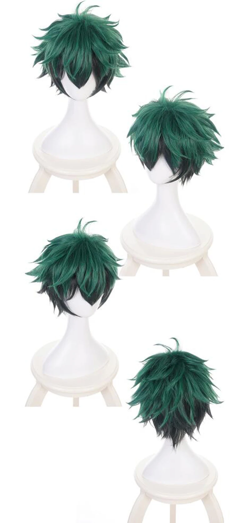 Cosplay&ware Anime Cosplay Deku Wigs Dark Green Synthetic Hair For My Boku No Hero Academia Midoriya Izuku Costume Wig & Cap 5 Cosplay&ware Anime Cosplay Deku Wigs Dark Green Synthetic Hair For My Boku No Hero Academia Midoriya Izuku Costume Wig & Cap -Zentai shop online Ha1985f2560d44e538b4e2af3b141753ep.jpg