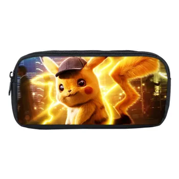 Cute Pikachu Bags Students Pen Bag Pokemon Detective Pencil Pouch For Boys Girls School Gifts School Pouch Bags trousse pokemon
Cute Pikachu Bags Students Pen Bag Pokemon Detective Pencil Pouch For Boys Girls School Gifts School Pouch Bags trousse pokemon
