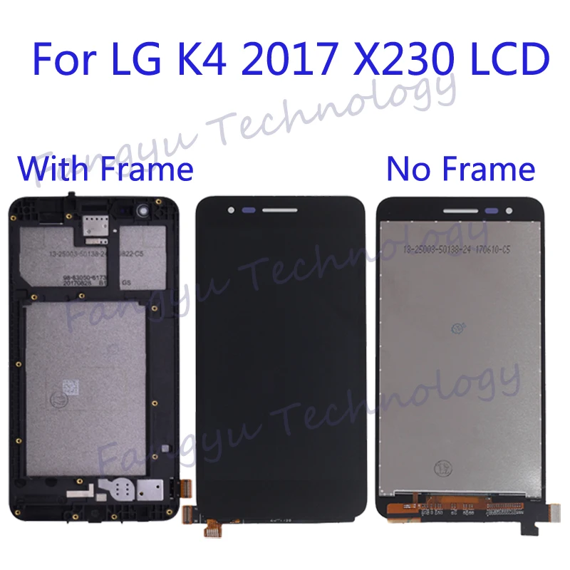 Original DISPLAY for LG K4 2017 X230 X230i X230K X230DSF LCD Display Touch Screen with Frame Repair Kit Replacement+Tools
Original DISPLAY for LG K4 2017 X230 X230i X230K X230DSF LCD Display Touch Screen with Frame Repair Kit Replacement+Tools