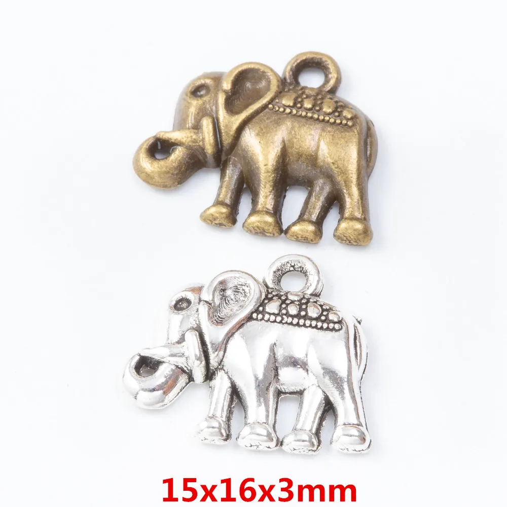 160 pieces of retro Elephant pendant zinc alloy pendant DIY European style jewelry making 7508
160 pieces of retro Elephant pendant zinc alloy pendant DIY European style jewelry making 7508