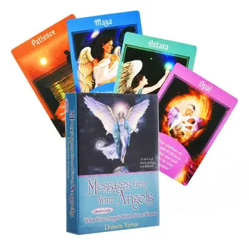 44pcs Oracle Cards Tarot Deck of Messages From Your Angels: What Your Angels Want You to Know
44pcs Oracle Cards Tarot Deck of Messages From Your Angels: What Your Angels Want You to Know