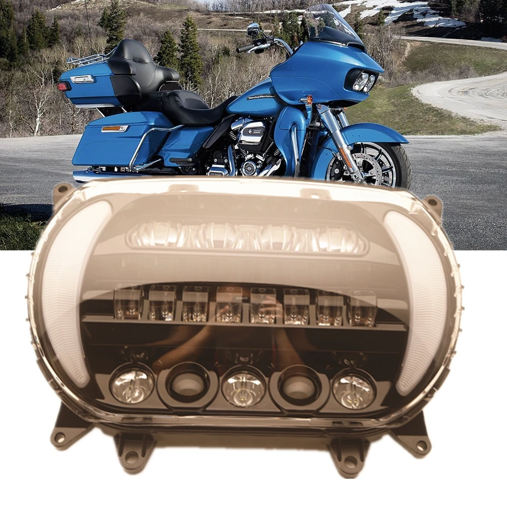 For 2015-2020 Road Glide Headlights Led Hi Low Beam DRL Turn Signal Projector Headlamp Kit Refit Motorcycle Accessories
For 2015-2020 Road Glide Headlights Led Hi Low Beam DRL Turn Signal Projector Headlamp Kit Refit Motorcycle Accessories