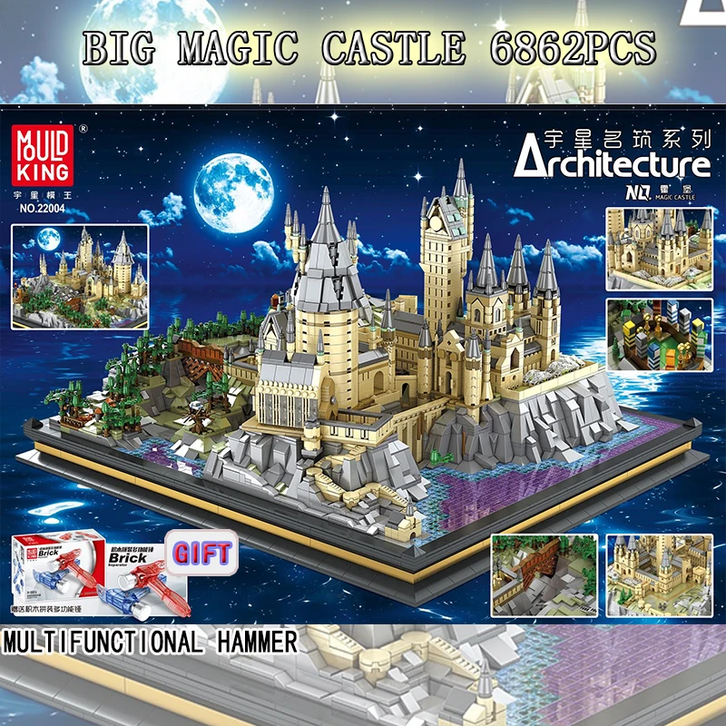 Compatible with 16060 Movie Series The Magic Castle School of Wizardry Model Kit Building Blocks Bricks Educational Kids Toys
Compatible with 16060 Movie Series The Magic Castle School of Wizardry Model Kit Building Blocks Bricks Educational Kids Toys