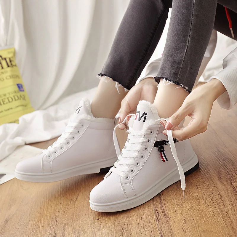 2021 Winter Boots Women Ankle Boots Warm PU Plush Winter Woman Shoes Sneakers Flats Lace Up Ladies Shoes Women Short Snow Boots
2021 Winter Boots Women Ankle Boots Warm PU Plush Winter Woman Shoes Sneakers Flats Lace Up Ladies Shoes Women Short Snow Boots