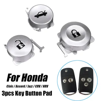 3Pcs/Set 2 3 Buttons Car Remote Key Cover Cap Pad FOB Shell Case Button Replacement Kit For Honda Accord Jazz CRV Civic HRV
3Pcs/Set 2 3 Buttons Car Remote Key Cover Cap Pad FOB Shell Case Button Replacement Kit For Honda Accord Jazz CRV Civic HRV