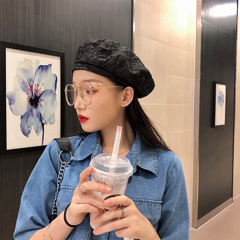 Fashion fold beret women summer thin Japanese net red ocean octagonal hat British retro beret painter hat
Fashion fold beret women summer thin Japanese net red ocean octagonal hat British retro beret painter hat
