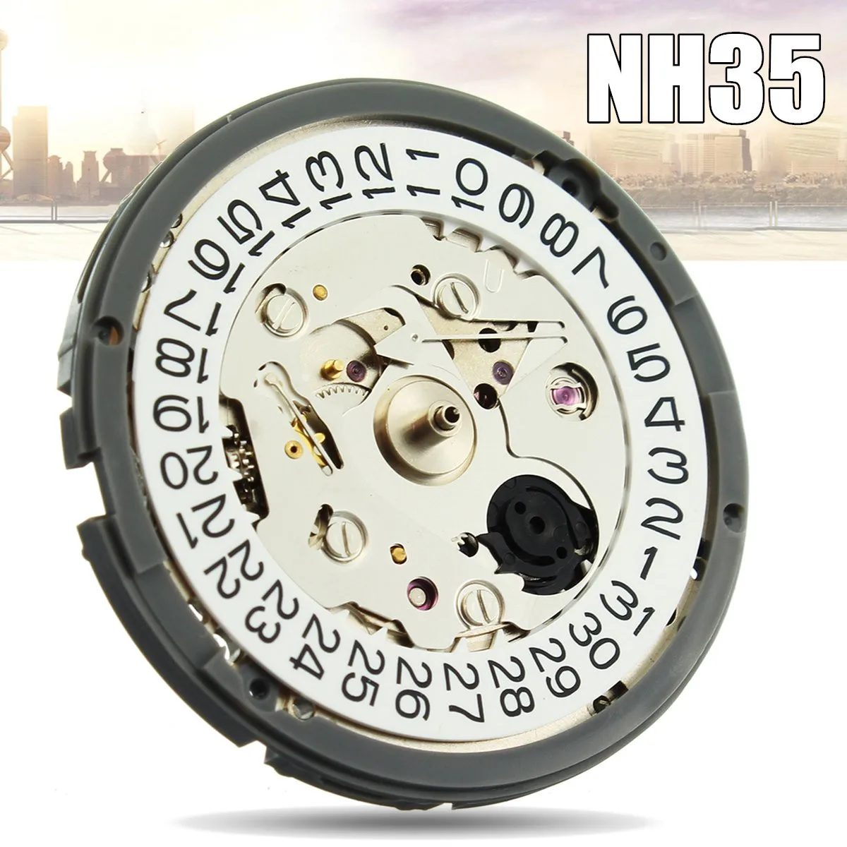 Japan Genuine NH35 Wristwatch Movement Mechanical Watch Movement Automatic Wholesale New Arrival
Japan Genuine NH35 Wristwatch Movement Mechanical Watch Movement Automatic Wholesale New Arrival
