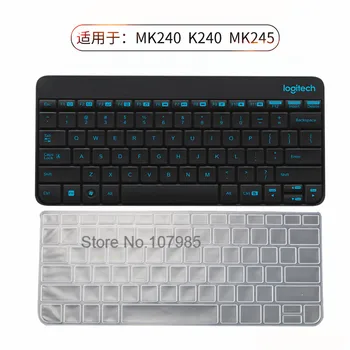 Silicone Dustproof mechanical keyboard Cover Skin Protector For Logitech MK245 MK240 K240 Nano Desktop
Silicone Dustproof mechanical keyboard Cover Skin Protector For Logitech MK245 MK240 K240 Nano Desktop