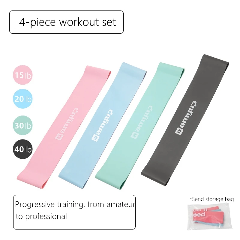 4-piece set Tension Resistance Bands Workout Rubber Loop Strength Pilate Fitness Equipment Training Expander Exercise Elastic B
4-piece set Tension Resistance Bands Workout Rubber Loop Strength Pilate Fitness Equipment Training Expander Exercise Elastic B
