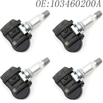 4 PCS Car TPMS Tire Pressure Monitor Sensor System 103460200A 433MHz S180052068C for tesla Model S Model X 3 S