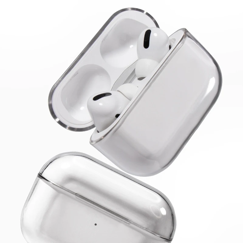 Transparent Wireless Earphone Charging Cover Bag For Apple AirPods Pro Cases Hard PC Bluetooth-compatible Box Headset Clear
Transparent Wireless Earphone Charging Cover Bag For Apple AirPods Pro Cases Hard PC Bluetooth-compatible Box Headset Clear