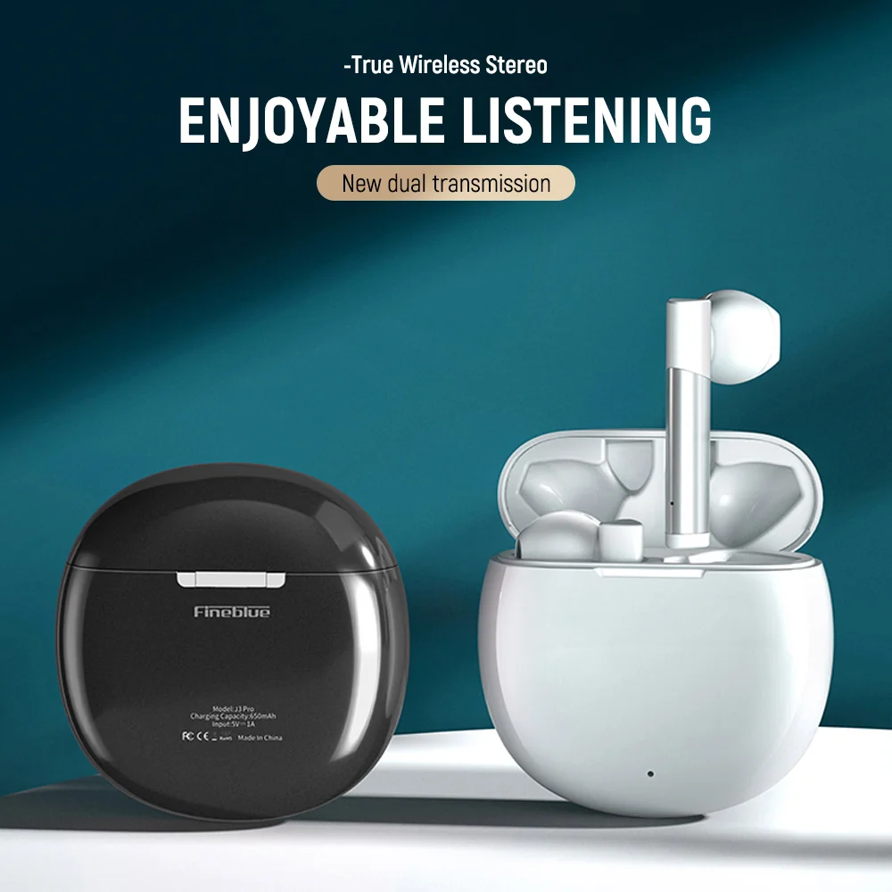 J3 ProTWS headset wireless Bluetooth 5.0 HD stereo HIFI charging case has built-in microphone movement headset button control
J3 ProTWS headset wireless Bluetooth 5.0 HD stereo HIFI charging case has built-in microphone movement headset button control