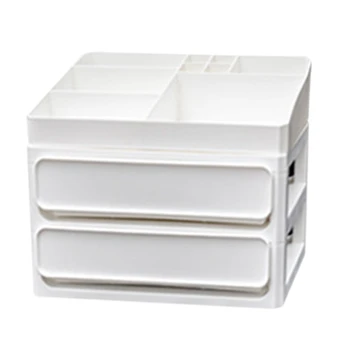 Plastic Cosmetics Storage Box Stylish Drawer Type Stratified Desktop Dresser Organizer Makeup Holder Jewelry Case
Plastic Cosmetics Storage Box Stylish Drawer Type Stratified Desktop Dresser Organizer Makeup Holder Jewelry Case