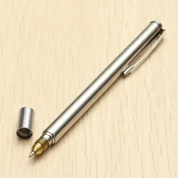 6-section Pointer Pen Gel Pen, Stainless Steel Telescopic Stationery Pointer Color Silver Simulation Supplies Pen Pen, Poin U5M1
6-section Pointer Pen Gel Pen, Stainless Steel Telescopic Stationery Pointer Color Silver Simulation Supplies Pen Pen, Poin U5M1