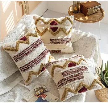 Luxury Moroccan Style Embroidery Cushion Covers Case Abstract Boho Style Ethnic Colorful Pillow Cover Sofa Cover Home Decoration
Luxury Moroccan Style Embroidery Cushion Covers Case Abstract Boho Style Ethnic Colorful Pillow Cover Sofa Cover Home Decoration