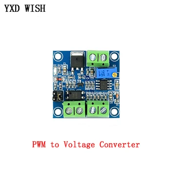 PWM to Voltage Converter Module 0%-100% to 0-10V For PLC MCU Digital to Analog Signal PWM Adjustabl Converter Power Supply Board
PWM to Voltage Converter Module 0%-100% to 0-10V For PLC MCU Digital to Analog Signal PWM Adjustabl Converter Power Supply Board