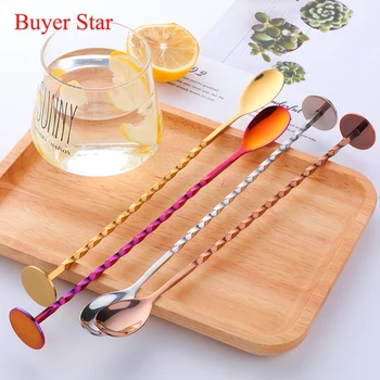 4PCS/lot Multi-function Stainless steel Standing Stirring ice bar spoon Cocktail Whisks Metal drinking spoon table decoration 
4PCS/lot Multi-function Stainless steel Standing Stirring ice bar spoon Cocktail Whisks Metal drinking spoon table decoration